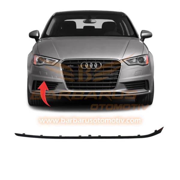 Audi A3 Sağ Tampon Kaşı 2013-2017 